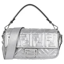 Fendi — Fendi Baguette Motif Sier 8BR600 r42_0711 — Handbag — resale