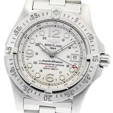 Breitling — Breitling Super Ocean A17390 Date Silver Dial Automatic Watch_958117 — Watch — resale