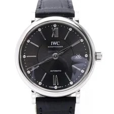 IWC — IWC Portofino IW458102 Gray Dial Automatic Date 37mm SS — Watch — resale