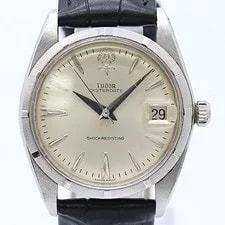 Tudor — Working Tudor Oyster Date 7962 Manual Wind Champagne Dial 0088800 5Y — Watch — resale