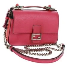 Fendi — Fendi Chain Double Micro Baguette Auth bs32459V — Handbag — resale