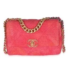 Chanel — Chanel Quilted Medium 19 Flap — Handbag — resale