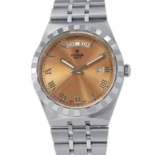 Tudor — Tudor Day-Date 28600 Stainless Steel 41mm Pink Dial Automatic #TZW465 — Watch — resale