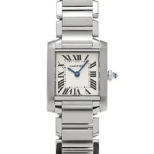 Cartier — Cartier Tank Francaise SM W51008Q3 Silver 735902 — Watch — resale