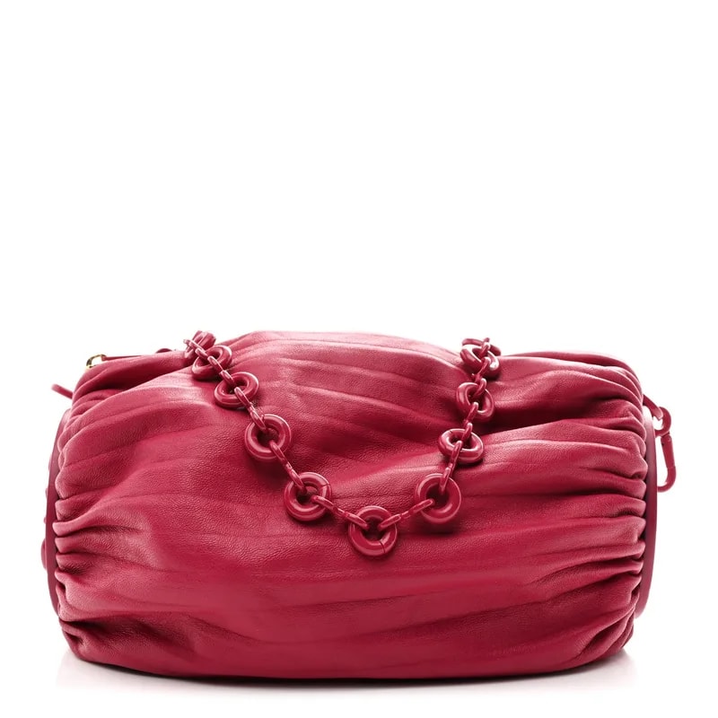 Loewe — Pleated Bracelet Chain Blossoms — Handbag — resale