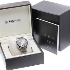 TAG Heuer — TAG Heuer Carrera CV201AL-1 43mm SS Black Dial Automatic Chronograph Date #C219 — Watch — resale