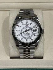 Rolex — Rolex Sky-Dweller 326934 Silver Jubilee Bracelet With Silver Bezel — Watch — resale