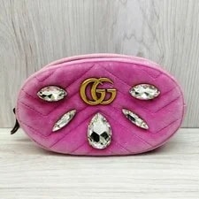 Gucci — Gucci I 476434 GG Marmont Velor Body h1_0709 — Handbag — resale