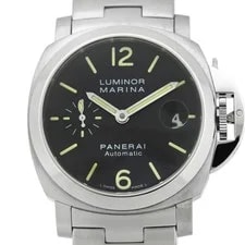 Panerai — Panerai Luminor Marina PAM00298 Automatic Black Dial Warranty — Watch — resale