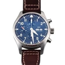 IWC — IWC Pilot's le Petit Prince Blue Dial Chronograph IW377714 — Watch — resale