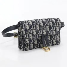Dior — Good Condition Dior Waist S5619CTZQ M928 Belt Saddle — Handbag — resale