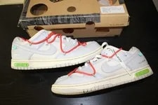 Off-White — Size 10 Lot 23 Off-White Dunk Low — Sneaker — resale
