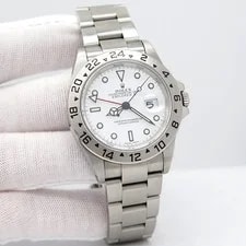 Rolex — Rolex 16570 Explorer II With White Dial — Watch — resale