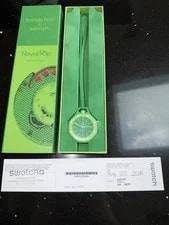 Audemars Piguet X Swatch — Audemars Piguet X Swatch Royal Pop Green Eight SSX03G100N 40mm Pocket — Watch — resale