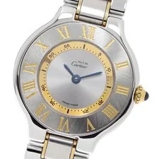 Cartier — Cartier Must21 Vantian W10109T2 Silver Dial Quartz Watch_936194 — Watch — resale