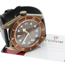 Tudor — Tudor Heritage Black BAY Bronze 79250BM 43mm Bronze/Leather Brown #C16673 — Watch — resale
