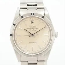 Rolex — Rolex Air-King 14010 SS AT Silver-Face 2 Extra Links — Watch — resale