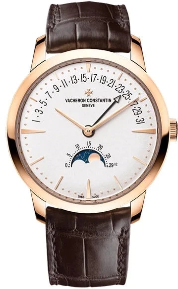 Worldofluxuryus — Vacheron Constantin Patrimony Moonphase Retrograde 18K Rose Gold — Watch — resale