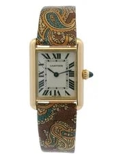 Cartier — Cartier Tank Louis W1529856 18K Yellow Gold — Watch — resale