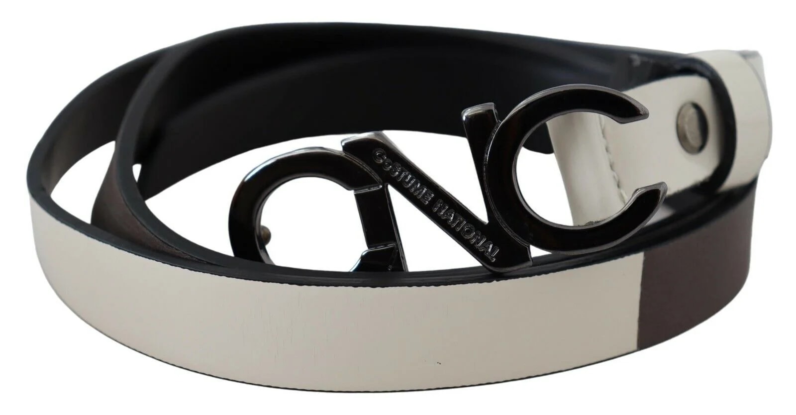Costume National — Costume National Letter Logo Buckle Belt — Accessory — resale