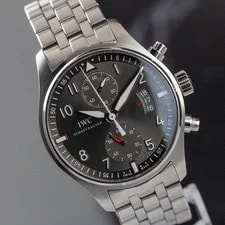 IWC — IWC Pilot's Spitfire Chronograph Gray Dial on Bracelet IW387804 — Watch — resale