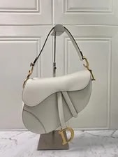 Dior — Authentic Dior Saddle Standard Grained — Handbag — resale