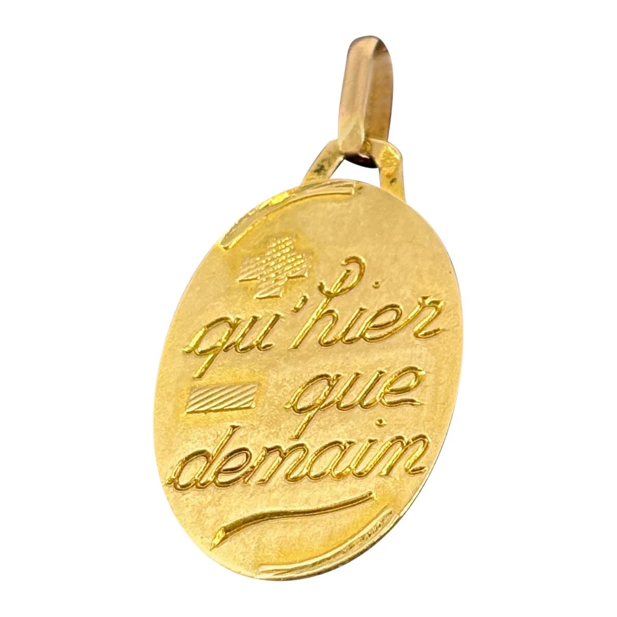 Minimalist Augis 18 Karat Love Token — Jewelry — resale