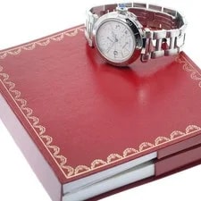 Cartier — Cartier Pasha de W31037H3 38mm SS Silver Dial Automatic #C5136 — Watch — resale