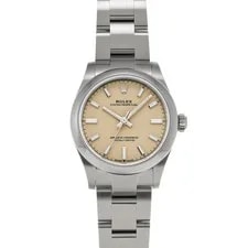 Rolex — Rolex Oyster Perpetual 31 277200 31mm Stainless Steel Beige #WW1438 — Watch — resale
