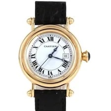 Cartier — Authentic Cartier Diabolo LM YG W1507651 YG Quartz #230-000-334-9907 — Watch — resale