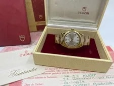Tudor — Gold Tudor Oyster Prince Automatic - Full Set Rolex Bracelet — Watch — resale