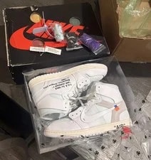 Air Jordan — Air Jordan 1 Retro OG High Alaska Virgil Abloh — Sneaker — resale