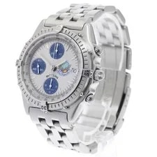 Breitling — Breitling Chronomat Blue Impulse A13048 39mm SS Silver / Navy #C6922 — Watch — resale