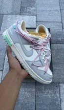 Off-White — Size 9.5 - Dunk Low Off-White Lot 9 — Sneaker — resale