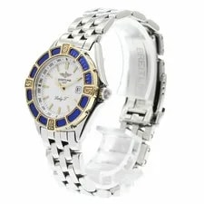 Breitling — Breitling D52065 Lady J Date YG Bezel Quartz _950781 — Watch — resale