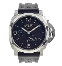 Panerai — 2018 Panerai PAM01321 Luminor 1950 3 Days GMT Power Reserve 44 S/Steel Full Set! — Watch — resale
