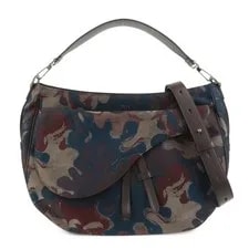 Dior — Christian Dior Flap Camouflage Messenger Auth F/S — Handbag — resale