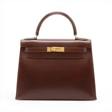 Hermès — Hermès Kelly 28 Serie Foncé Metal Fittings □B: 1998 — Handbag — resale