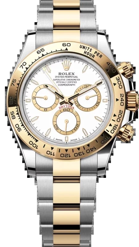 Worldofluxuryus — Rolex Daytona Chronoraph Stainless Steel & 18K Yellow Gold — Watch — resale
