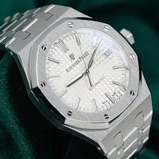 Audemars Piguet — Audemars Piguet Royal Oak 37mm White Steel 15450ST.OO.1256ST.01 — Watch — resale