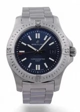 Breitling — Breitling Colt Automatic 44 Steel Professional - Blue Dial - 44mm - A17338 - B&P — Watch — resale