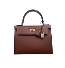 Hermès — Hermès Kelly 28 Palladium Hardware + Receipt — Handbag — resale