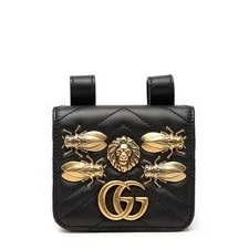 Gucci — Gucci GG Marmont Mini Belt Animal Studs 488417 Auth From Japan — Handbag — resale