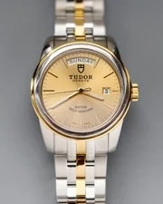 Tudor — Tudor Gilding Scale Dial Glamour M56003 Automatic 39mm Date — Watch — resale