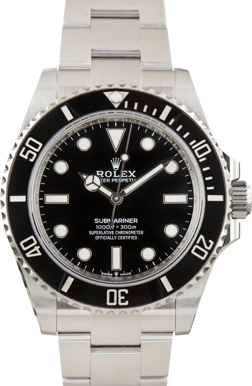 Rolex — Stainless Steel Rolex Submariner Ref 124060 No Date Dial — Watch — resale