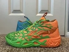 Puma — Size 9.5 - Puma LaMelo Ball MB.04 Tmnt Leonardo & Michelangelo - NEW! — Sneaker — resale