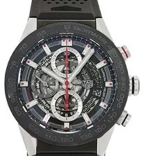 Tag Heuer — TAG Heuer Carrera Heuer01 CAR201V.FT6046 Automatic 43mm Box Black — Watch — resale