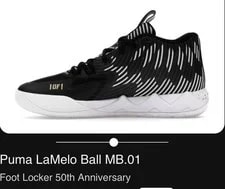 Puma — Limited Edition Foot Locker X Puma MB.01 '50th Anniversary — Sneaker — resale
