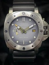 Panerai — Panerai Submersible 300m Navy SEALs 44mm Grey Dial PAM1323 Box/Papers (1 of 500) — Watch — resale