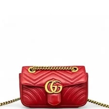 Gucci — Gucci Chevron Mini GG Marmont (ym070126a9r) — Handbag — resale